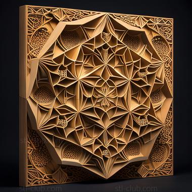 3D model st sacred geometry (STL)